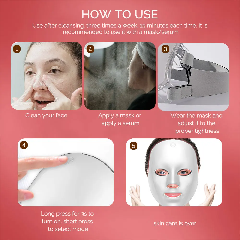 LumaGlow™ Red Light Therapy Mask — Spa-Grade LED Skin Renewal at Home - Image 18